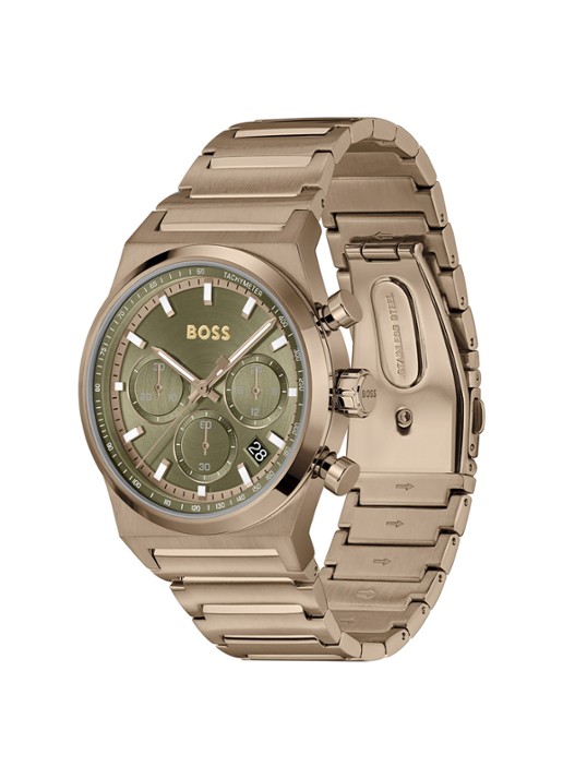 BOSS Candor Chrono horloge HB1514222  - detail 3 brons