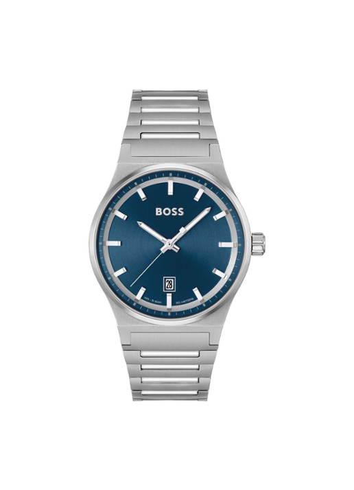 BOSS Candor horloge HB1514076 - voorkant zilver