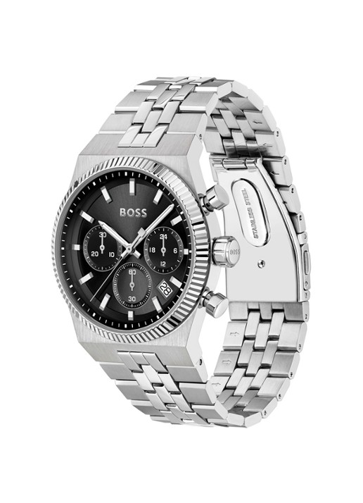 BOSS Candor Prime horloge HB1514307  - detail 3 zilver