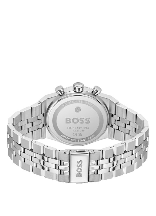BOSS Candor Prime horloge HB1514307  - detail 4 zilver