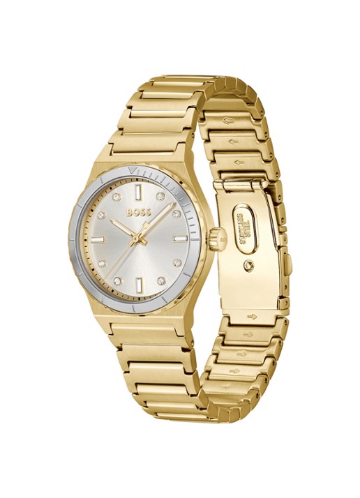 BOSS Candor Sport horloge HB1502789  - detail 3 goud