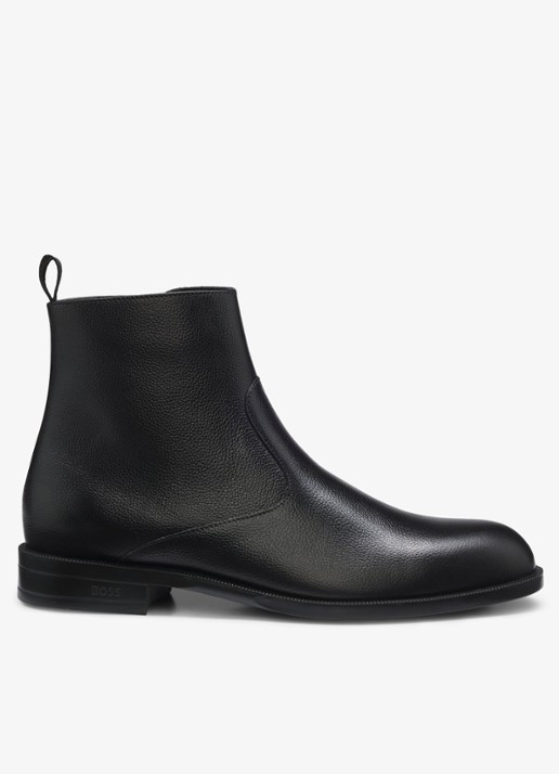 BOSS Chelsea boot van leer