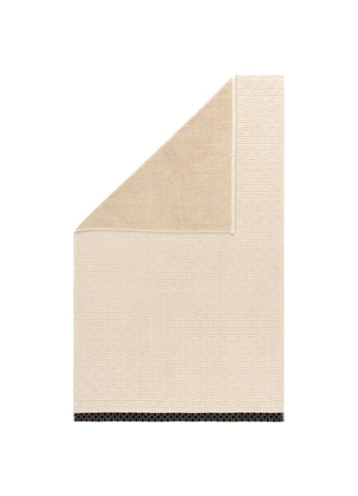 BOSS Dedale badlaken 90 x 150 cm - achterkant beige