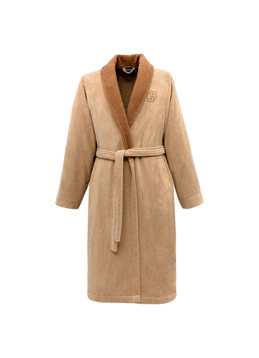 BOSS Double B badjas met logoborduring - unisex