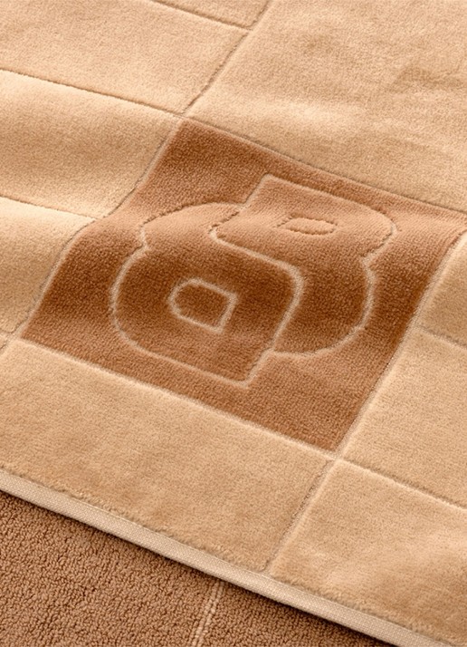 BOSS Double B badmat - 550 gr/m² - 50 x 70 cm - detail beige