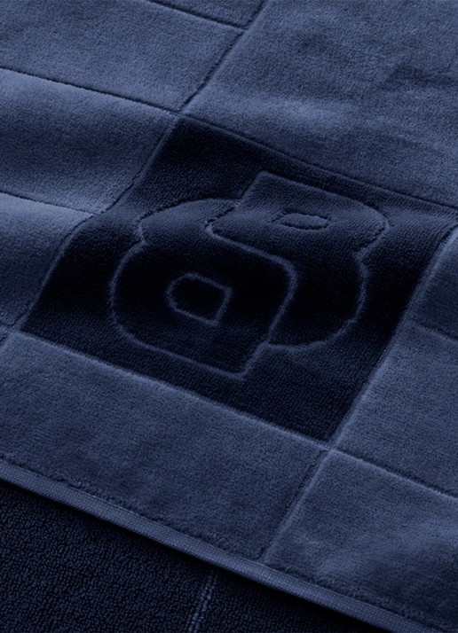BOSS Double B badmat - 550 gr/m² - 50 x 70 cm - detail 3 blauw