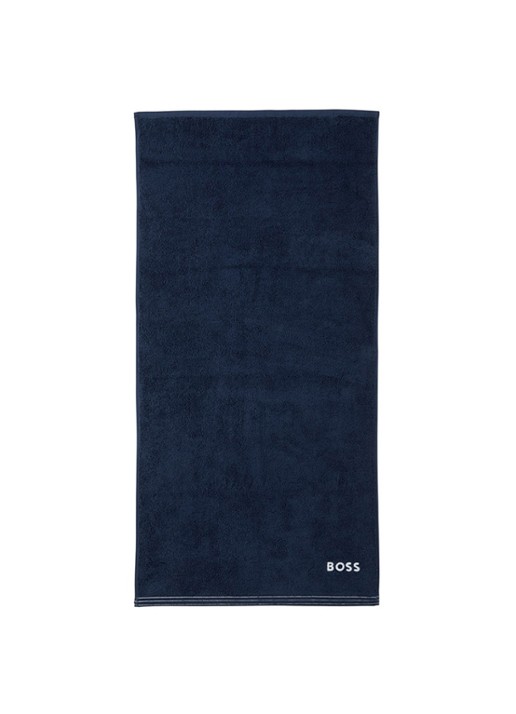 BOSS Edge badhanddoek 50 x 100 cm - voorkant 3 donkerblauw