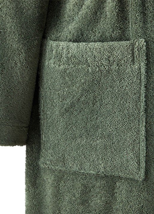 BOSS Edge badjas met logoborduring - detail 3 rood