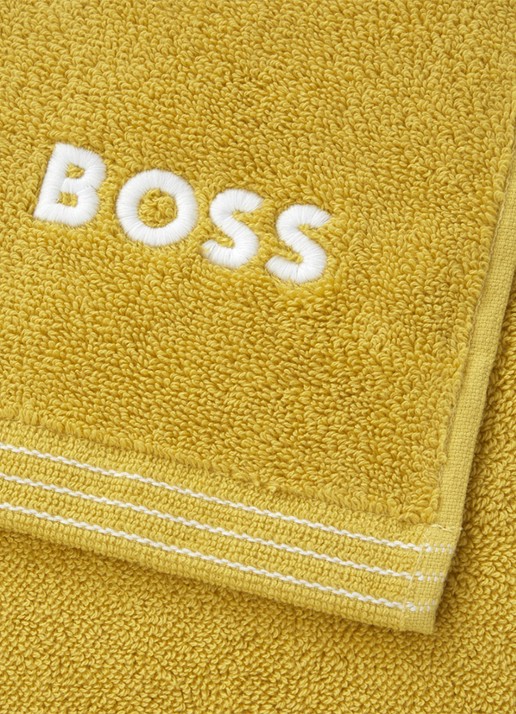 BOSS Edge badlaken - 100 x 150 cm - achterkant 2 geel