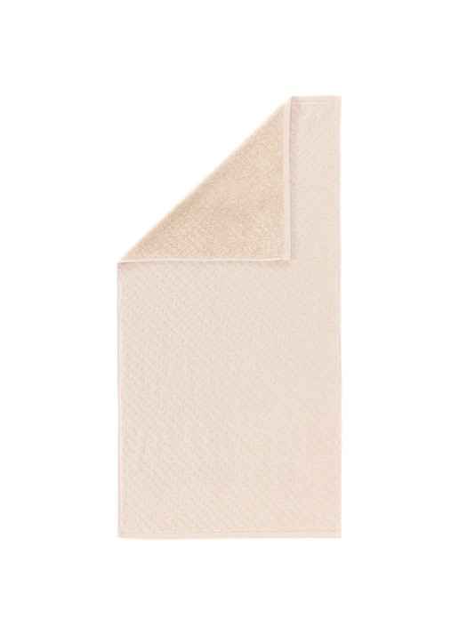 BOSS Frontrow badhanddoek - 50 x 100 cm - detail 4 creme