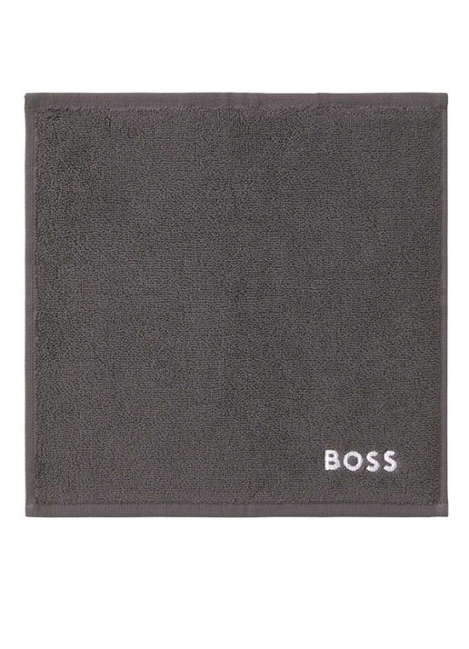 BOSS Gastendoek - 600 gr/m2 - 30 x 30 cm - voorkant donkergrijs