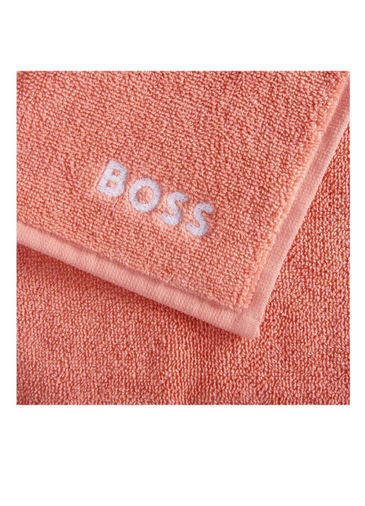 BOSS Gastendoek - 600 gr/m2 - 30 x 30 cm - detail 2 koraalroze