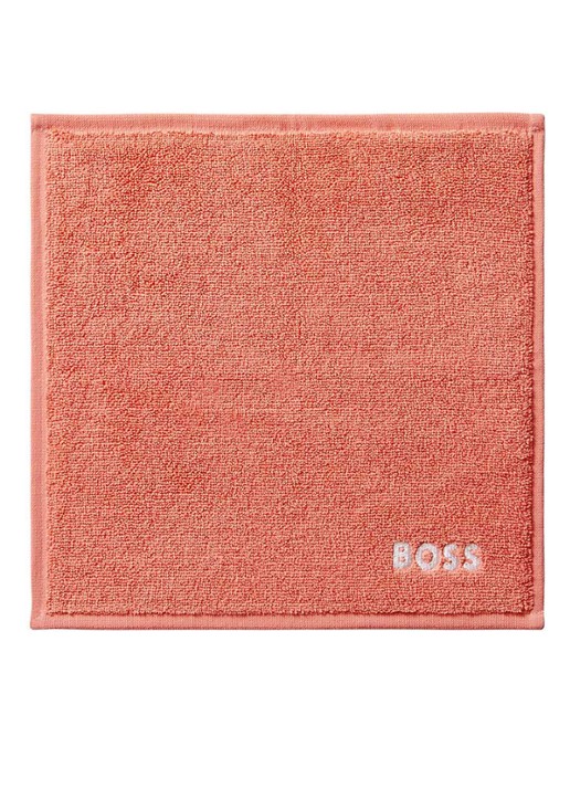 BOSS Gastendoek - 600 gr/m2 - 30 x 30 cm - voorkant koraalroze