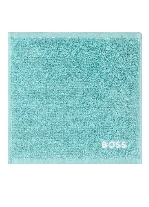 BOSS Gastendoek - 600 gr/m2 - 30 x 30 cm - voorkant turquoise