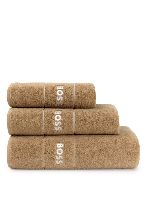 BOSS Gastendoek - 600 gr/m2 - 30 x 30 cm - achterkant 4 bruin