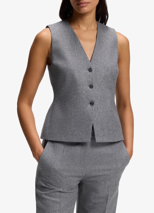 BOSS Gilet met V-hals