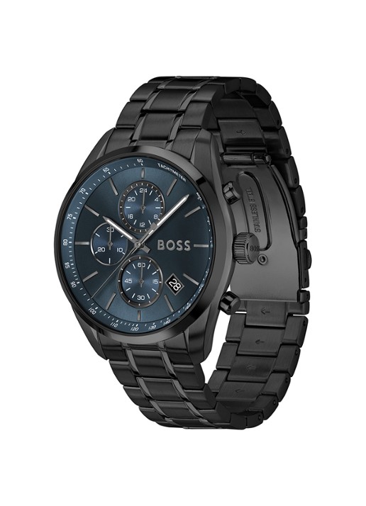 BOSS Grand Prix horloge HB1514314  - detail 3 zwart