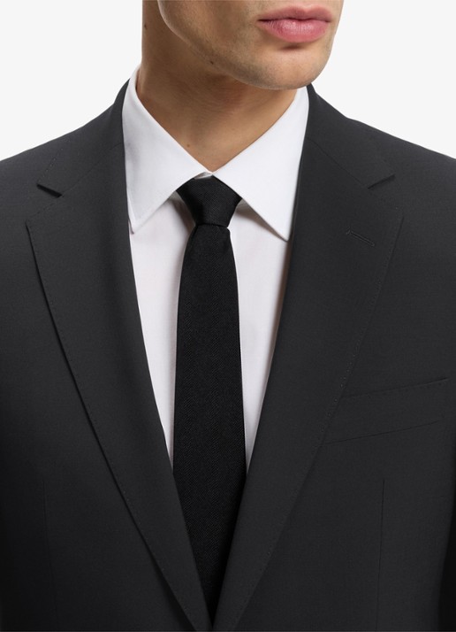 BOSS H-Jeckson regular fit 2-delig pak in scheerwolblend - detail 6 zwart