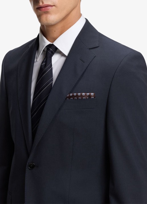 BOSS H-Jeckson regular fit 2-delig pak in scheerwolblend - detail 5 donkerblauw