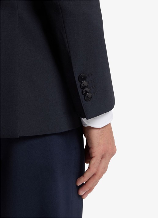 BOSS H-Jeckson regular fit 2-delig pak in scheerwolblend - detail 6 donkerblauw