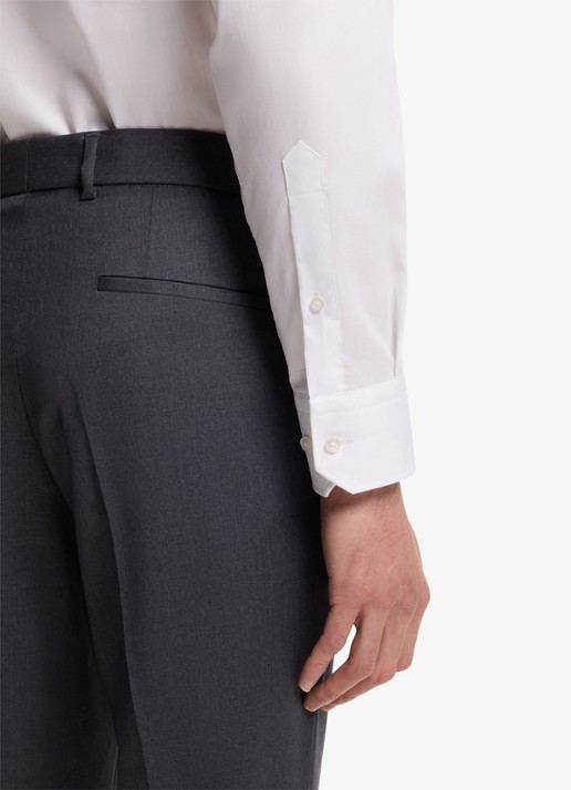 BOSS H-Joe-Kent regular fit overhemd - detail 5 wit