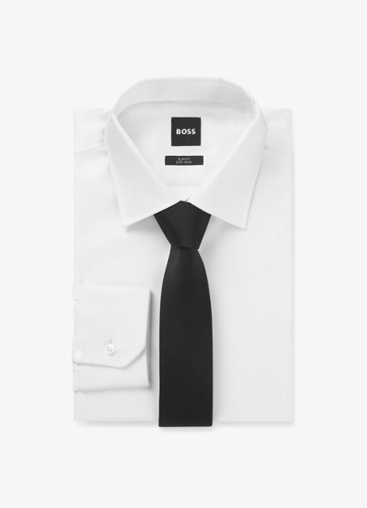 BOSS H-TIE 6 CM 10208814 01  001 - detail 2 zwart