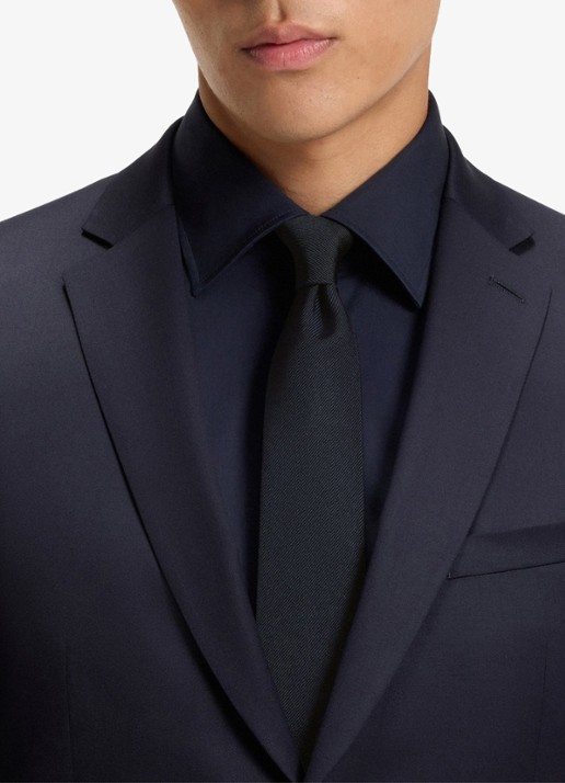 BOSS H-TIE 6 CM 10208814 01  001 - detail 4 donkerblauw