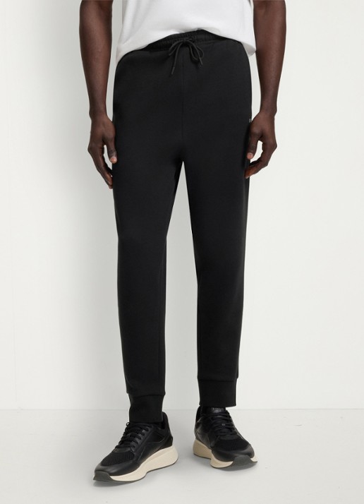 BOSS Hadiko tapered fit joggingbroek met steekzakken