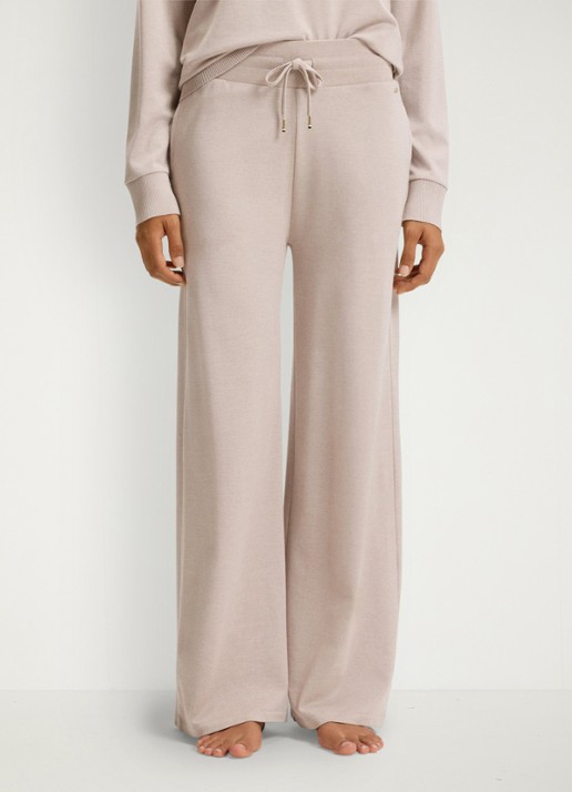 BOSS High waist loose fit joggingbroek met steekzakken