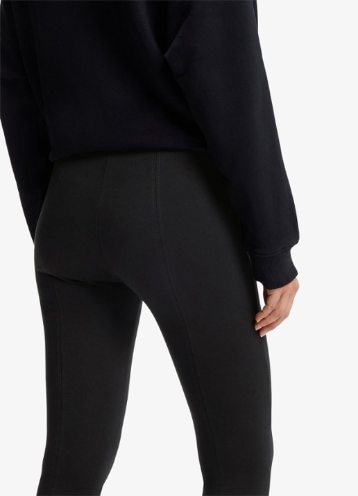 BOSS High waist skinny fit broek - detail 4 zwart