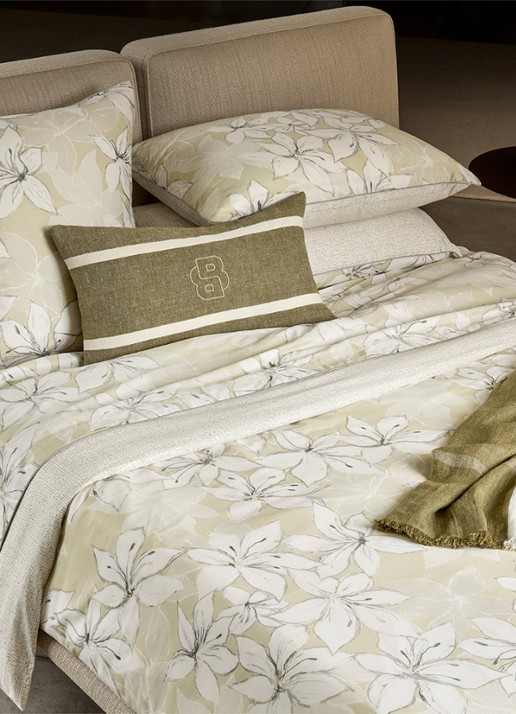 BOSS Jadeite dekbedovertrek 300TC - exclusief kussenslopen - detail 5 creme