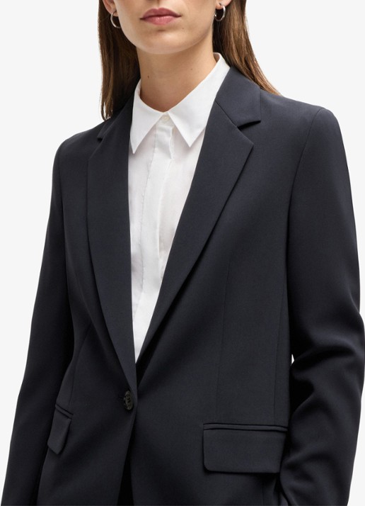 BOSS Jocaluah 10166126 01  677 - detail 3 donkerblauw