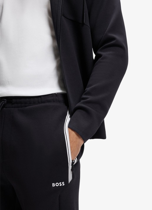 BOSS Joggingbroek met logo - detail 5 zwart
