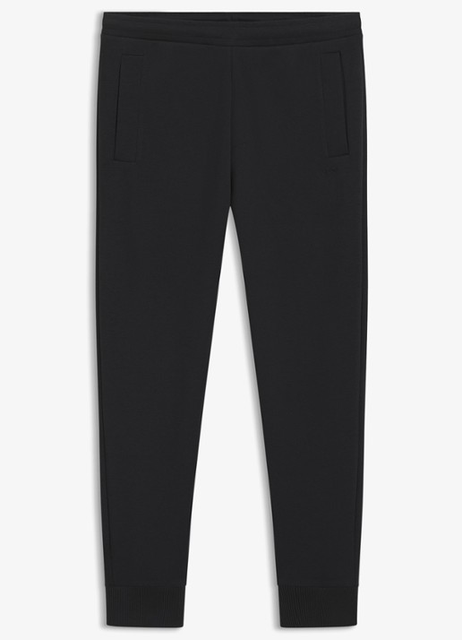 BOSS Joggingbroek met logo - voorkant 3 donkerblauw