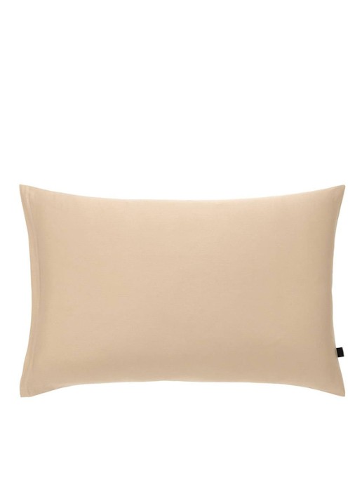 BOSS Kussensloop van satijn - 90TC - achterkant 5 beige