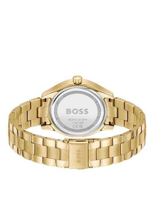 BOSS  Lida horloge HB1502745 - detail goud