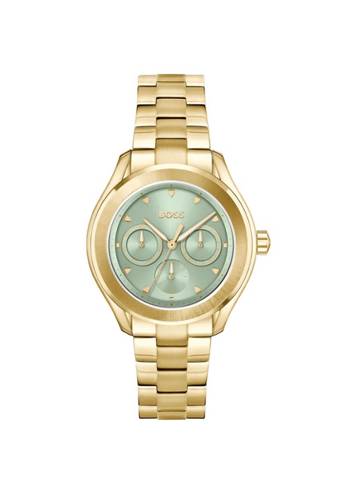BOSS  Lida horloge HB1502745 - voorkant 3 goud