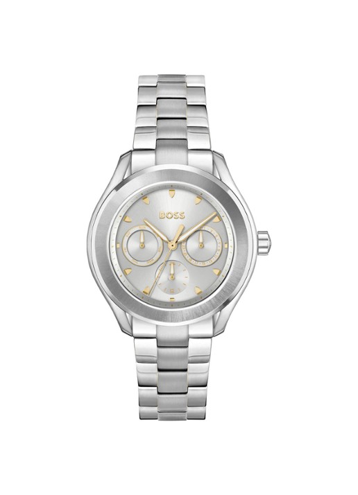 BOSS  Lida horloge HB1502747 - voorkant zilver