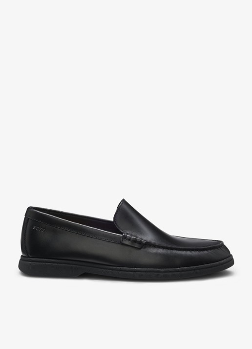 BOSS Loafer van leer