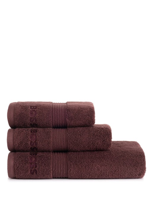 BOSS LOFT badhanddoek - 700 gr/m2 - 100 x 150 cm - achterkant 4 donkerbruin