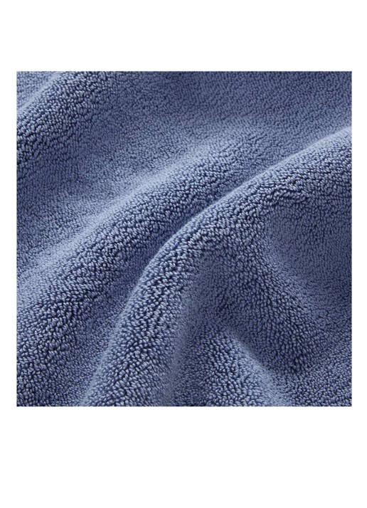 BOSS LOFT badhanddoek - 700 gr/m2 - 50 x 100 cm - detail 2 staalblauw