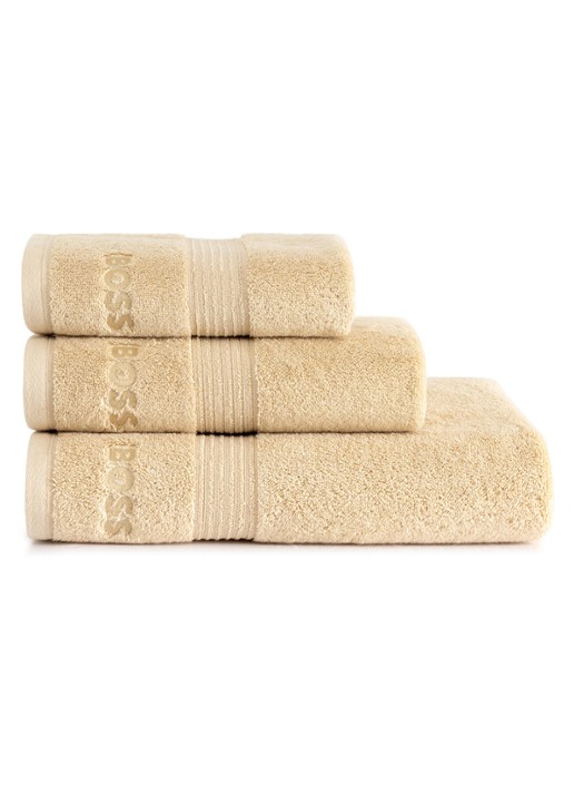 BOSS LOFT badhanddoek - 700 gr/m2 - 50 x 100 cm - achterkant 4 creme
