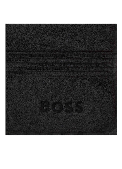 BOSS LOFT badlaken  - 700 gr/m2 - 70 x 140 cm - achterkant 3 zwart