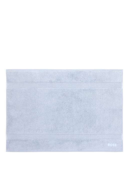 BOSS LOFT badmat van katoen - 1000 gr/m2 - 60 x 90 cm - voorkant lichtblauw