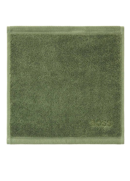 BOSS LOFT gastendoek - 700 gr/m2 - 30 x 30 cm - voorkant 3 lichtgrijs