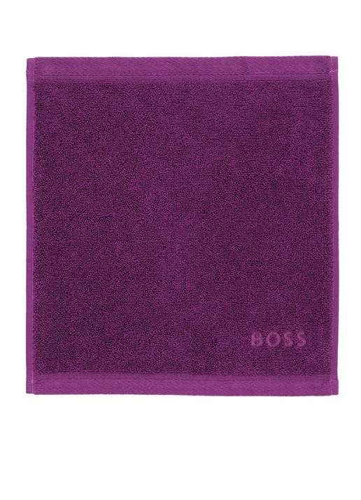 BOSS LOFT gastendoek - 700 gr/m2 - 30 x 30 cm - voorkant paars