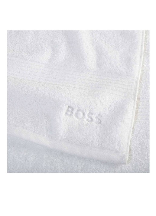 BOSS LOFT gastendoek - 700 gr/m2 - 40 x 60 cm - voorkant 2 wit