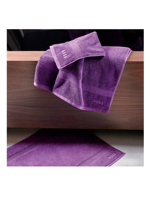 BOSS LOFT gastendoek - 700 gr/m2 - 40 x 60 cm - detail 4 paars