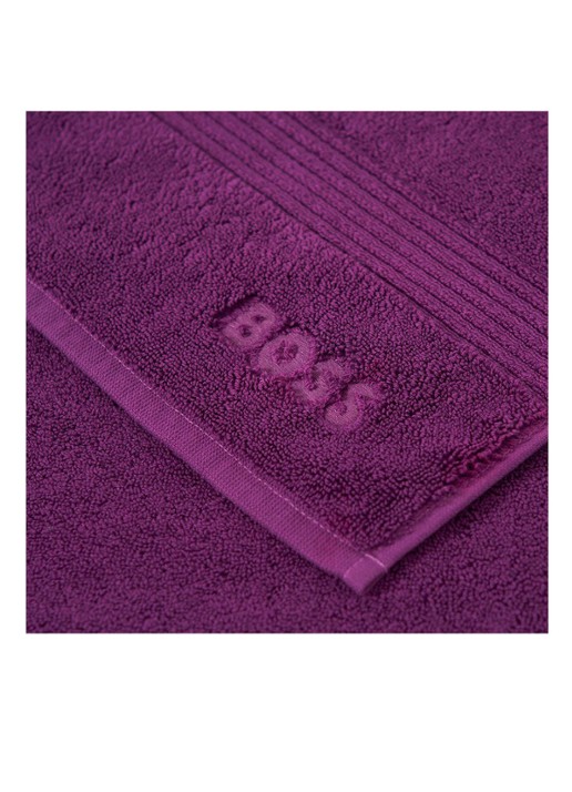 BOSS LOFT gastendoek - 700 gr/m2 - 40 x 60 cm - voorkant 2 paars