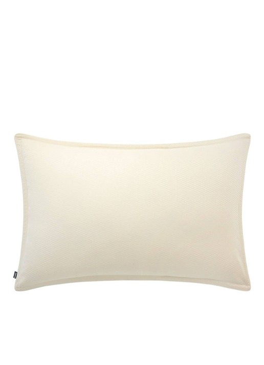 BOSS Loft kussensloop van Egyptisch katoensatijn 300TC - voorkant 5 beige